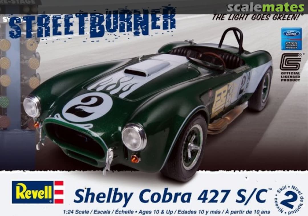 Boxart Shelby Cobra 427 S/C 85-2828 Revell