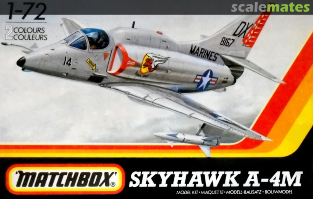 Boxart Skyhawk A-4M PK-29 Matchbox