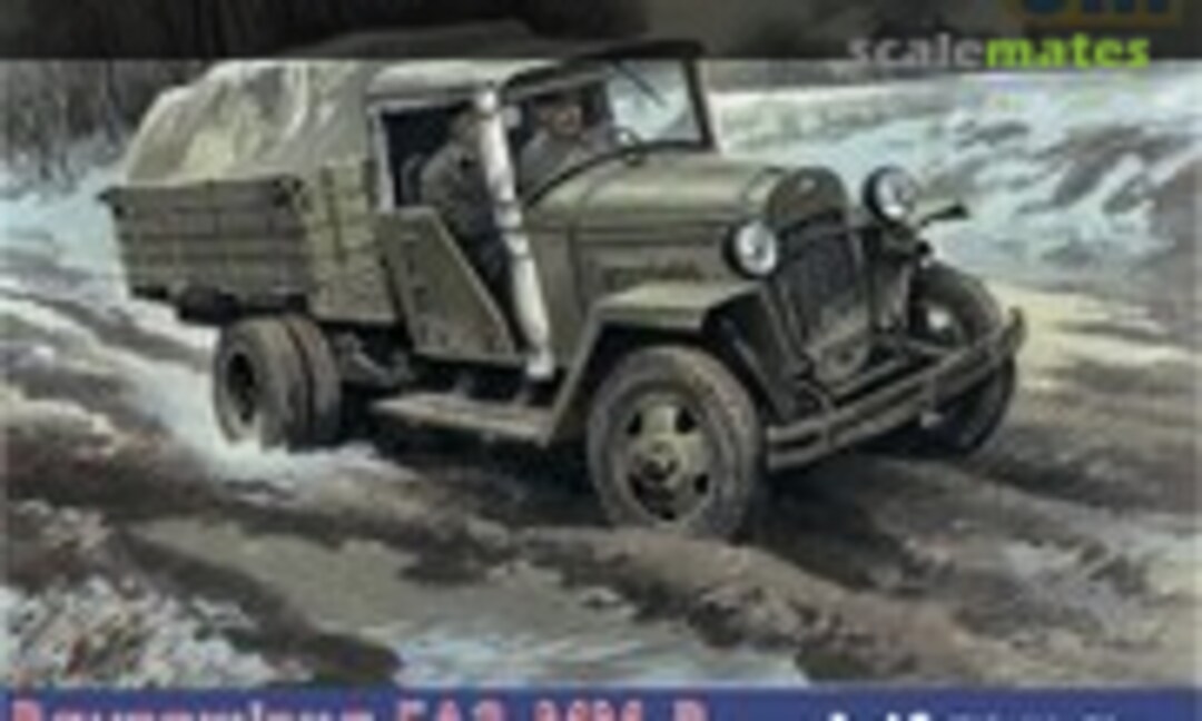 1:48 GAZ-MM-W Soviet truck (UM  512)