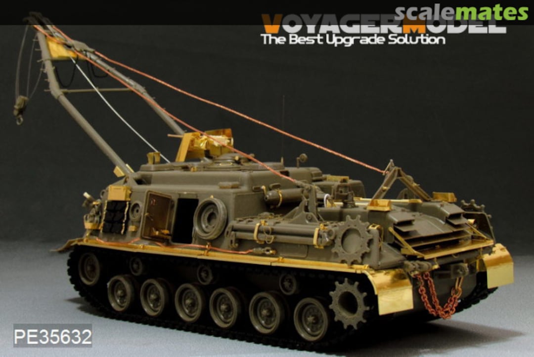 Boxart M88A1 Recovery Vehicle (Smoke Dischargers Included) PE35632 Voyager Model