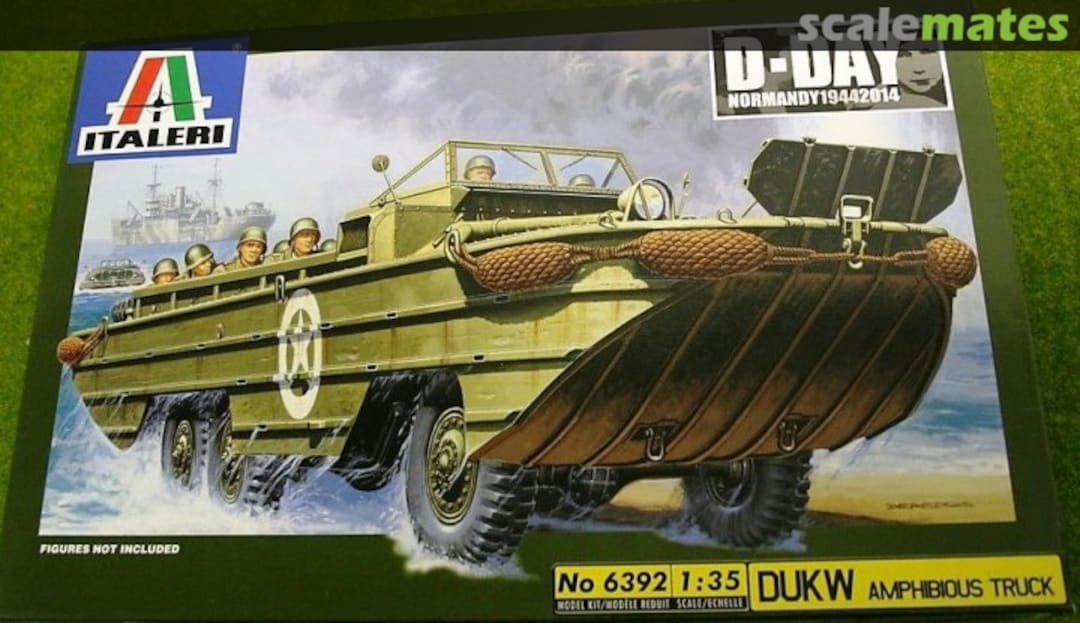 Boxart DUKW Amphibious Truck 6392 Italeri