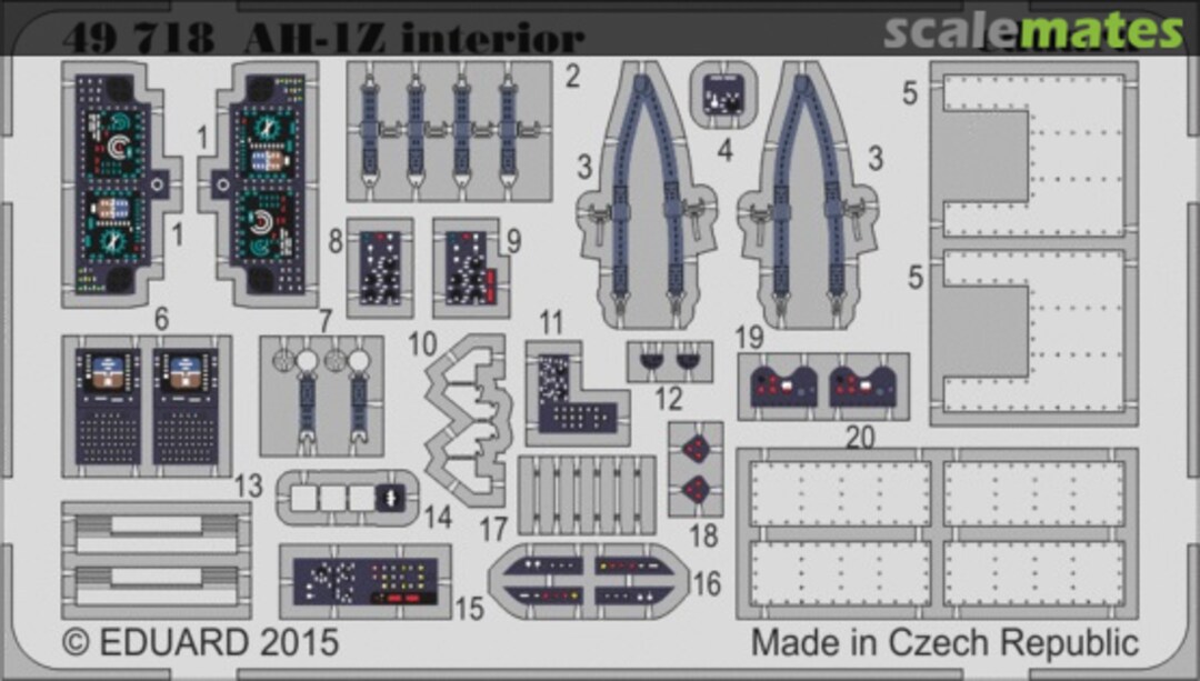 Boxart AH-1Z interior S.A. 49718 Eduard