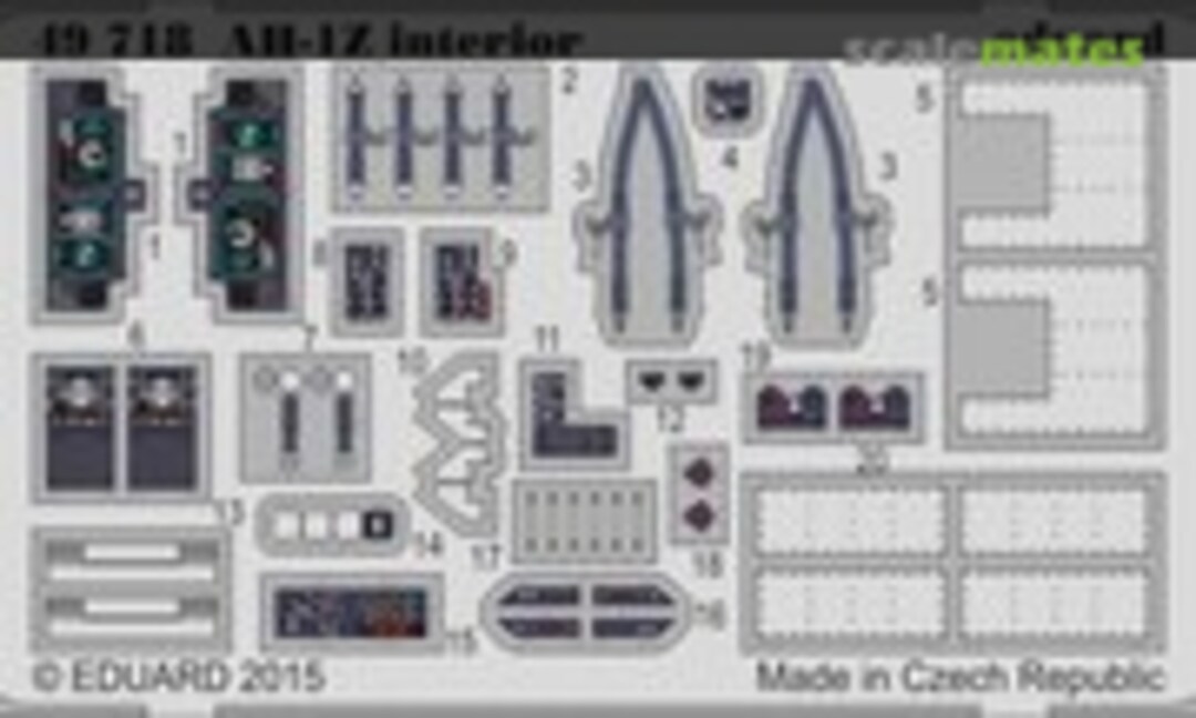 1:48 AH-1Z interior S.A. (Eduard 49718)