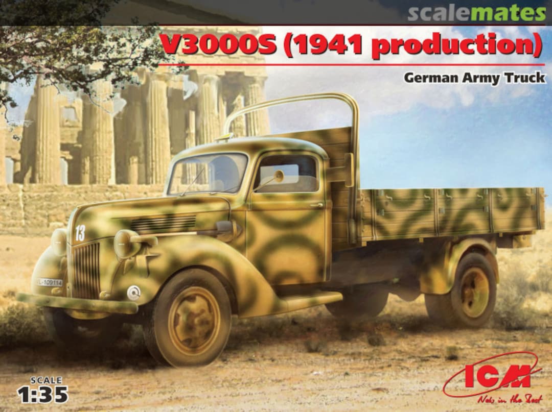 Boxart V3000S (1941 Production) 35411 ICM