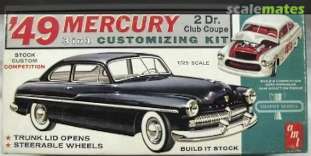 Boxart '49 Mercury 2 Dr. Club Coupe 02-349-149 AMT