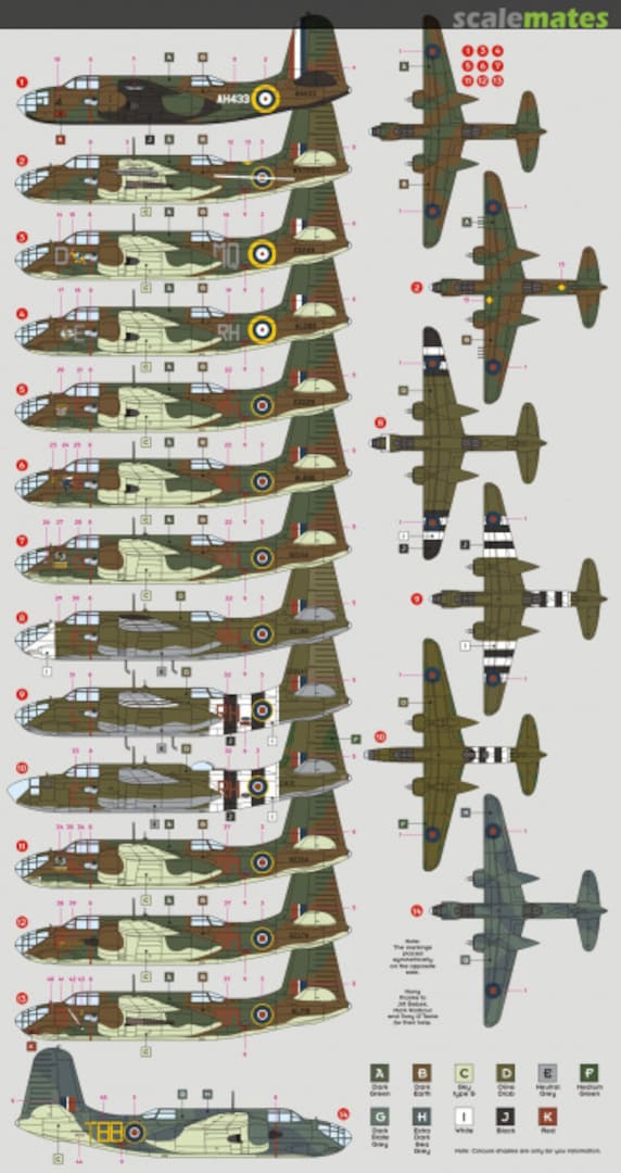 Boxart Boston Mk.II/III/IV 72062 DK Decals