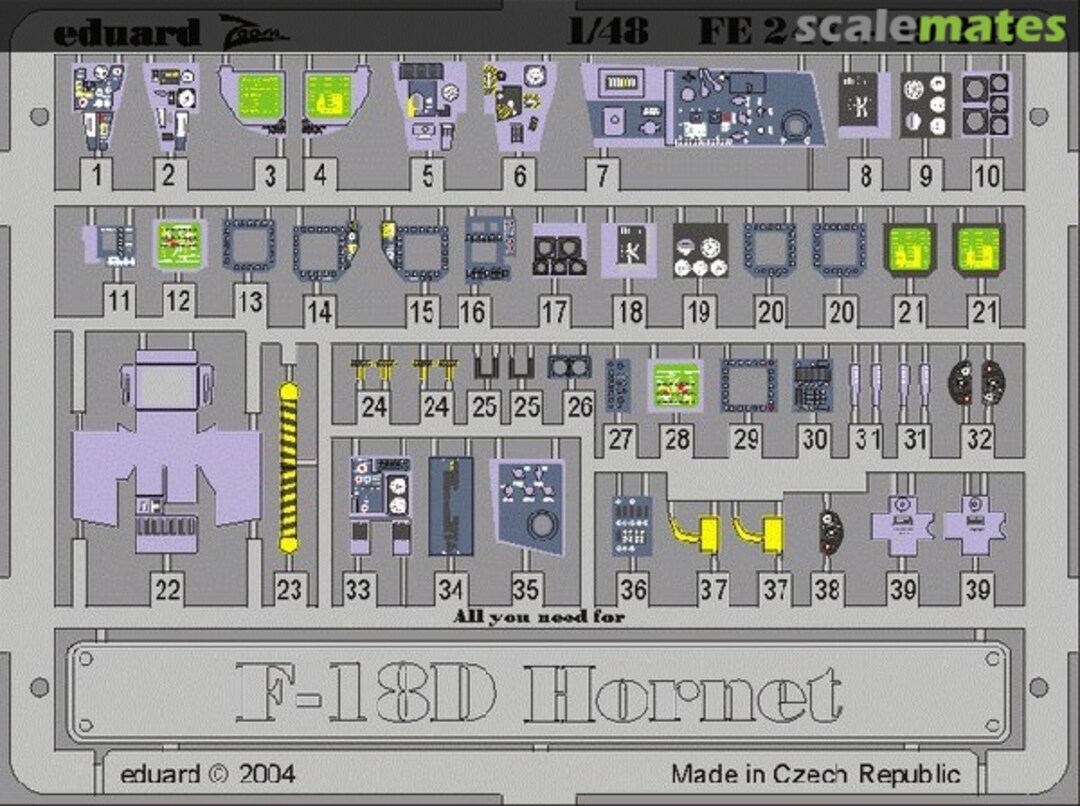 Boxart F-18D FE247 Eduard