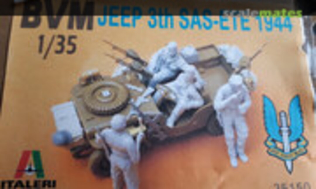 Jeep 3th SAS-ete 1944 (Best Value Models 35150)