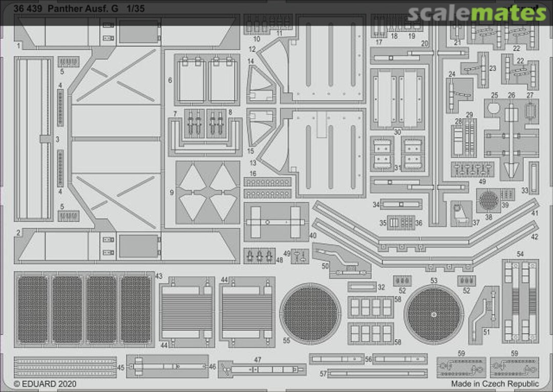Boxart Panther Ausf. G 36439 Eduard