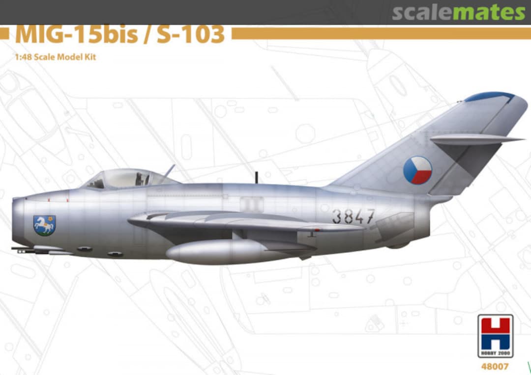 Boxart MiG-15bis / S-103 48007 Hobby 2000