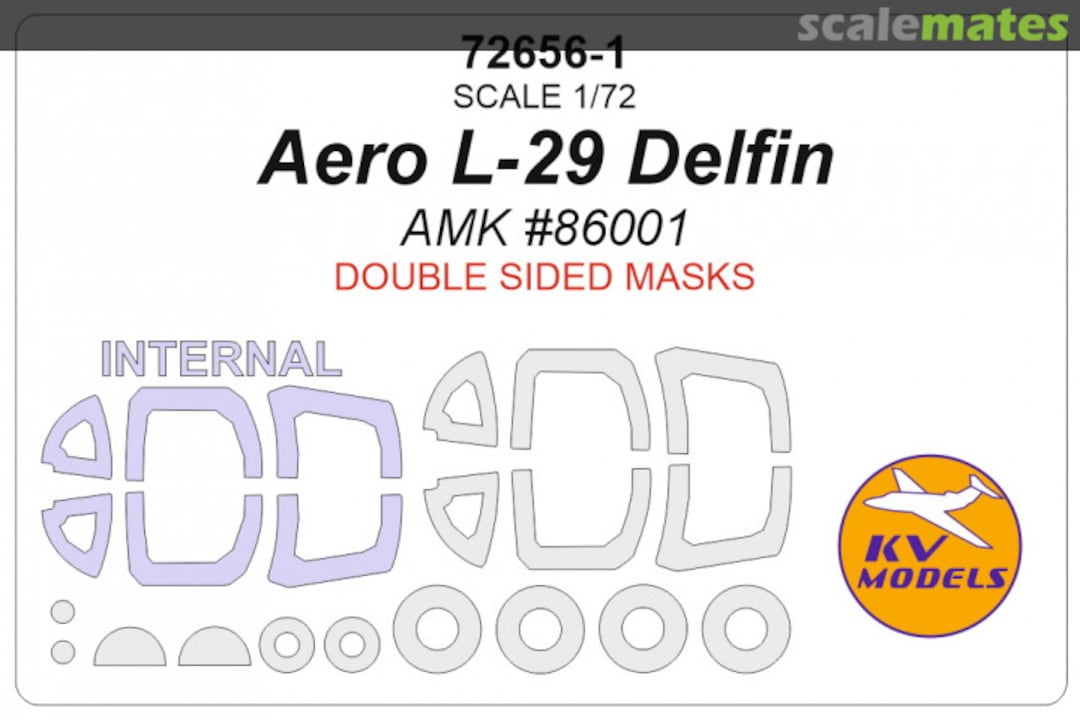 Boxart Aero L-29 Delfin 72656-1 KV Models