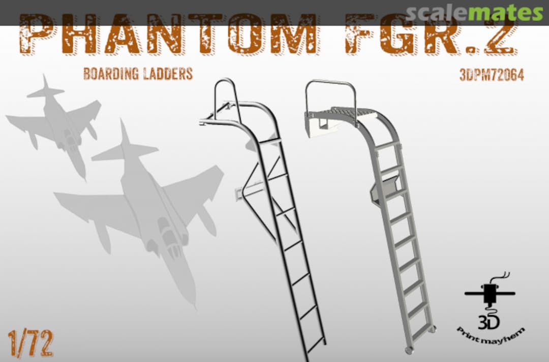 Boxart Phantom FGR.2 Boarding ladders 3PM72064 3D Print Mayhem