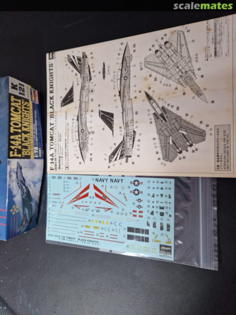 Contents F-14A Tomcat `Black Knights´ 04081 Hasegawa