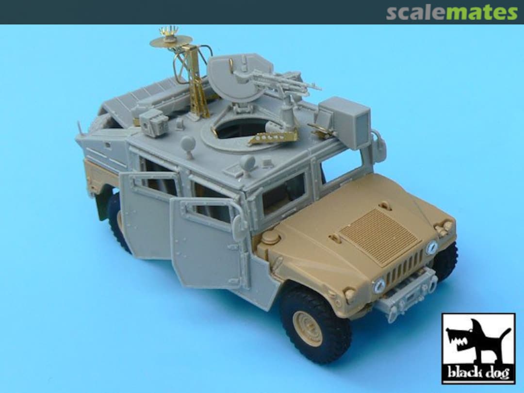 Boxart IDF Uparmored Humvee conversion set T48058 Black Dog