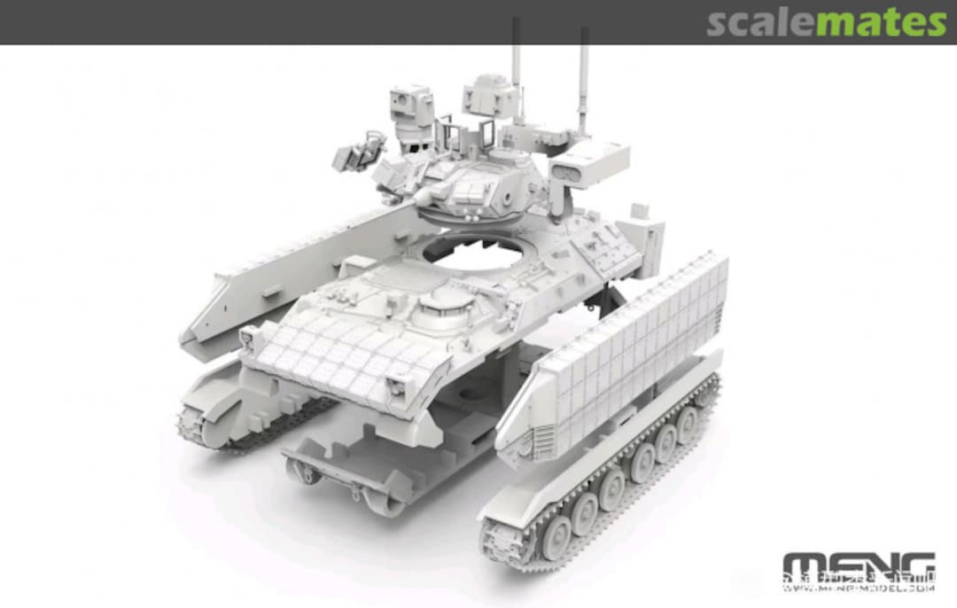 Contents M2A3 Bradley w/ BUSK III 72-005 Meng Model