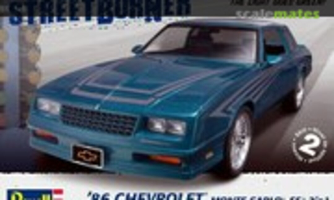 1:24 '86 Chevrolet Monte Carlo SS 2 'n 1 (Revell 85-2862)