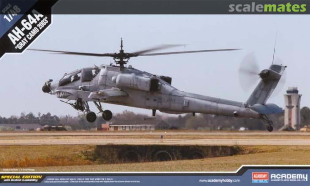 Boxart AH-64A "Gray Camo 2003" 12239 Academy