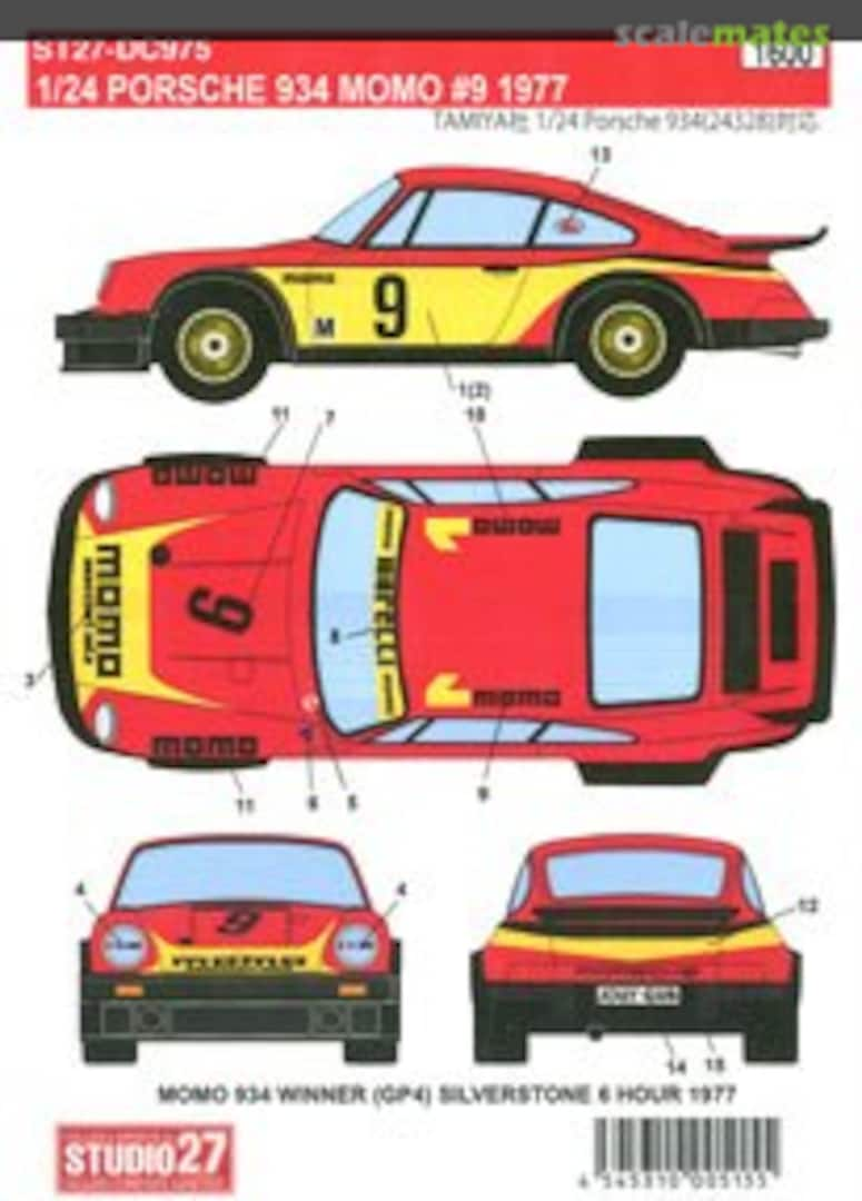 Boxart Porsche 934 ST27-DC975 Studio27