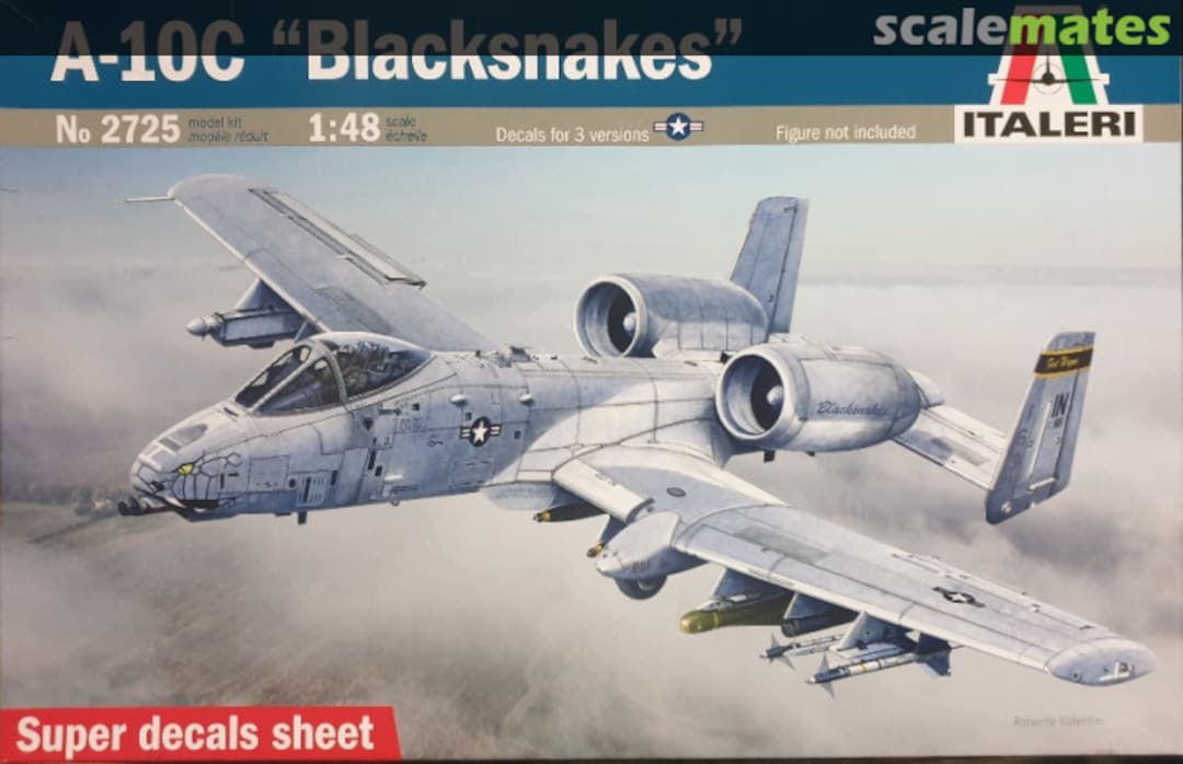 Boxart A-10C "Blacksnakes" 2725 Italeri