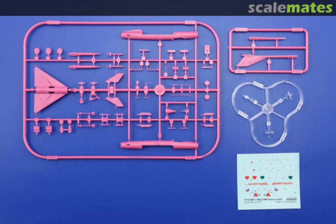 Contents MiG-21 MF Bunny Mazel 7110 Eduard