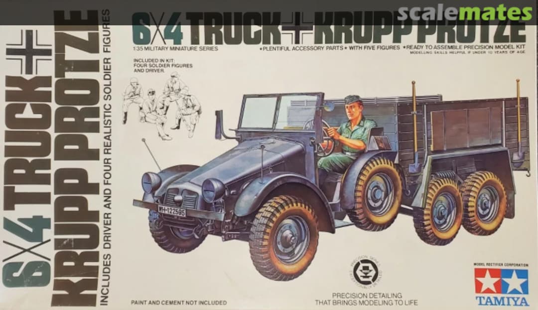 Boxart 6x4 Truck Krupp Protze MM-204A Tamiya/MRC