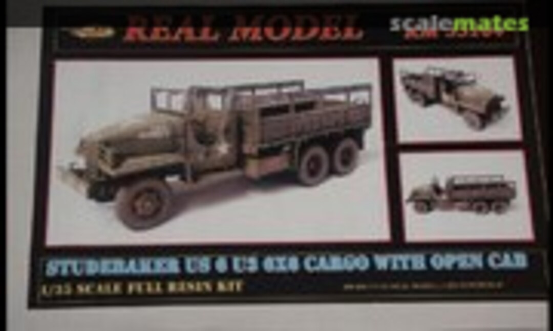 1:35 Studebaker US 6 U3 6X6 cargo open cab (Real Model RM35104)