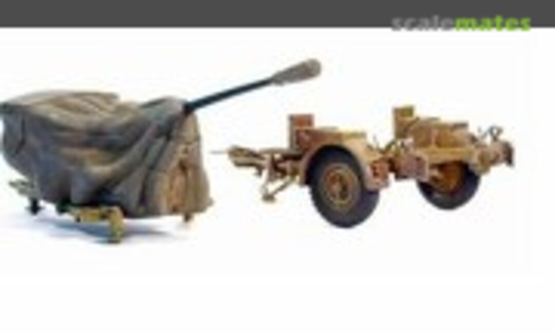 1:35 Covered 37mm Flak mod. 36 Westerwald trailer Sd.Anh. 52 (DES Kit 35082)