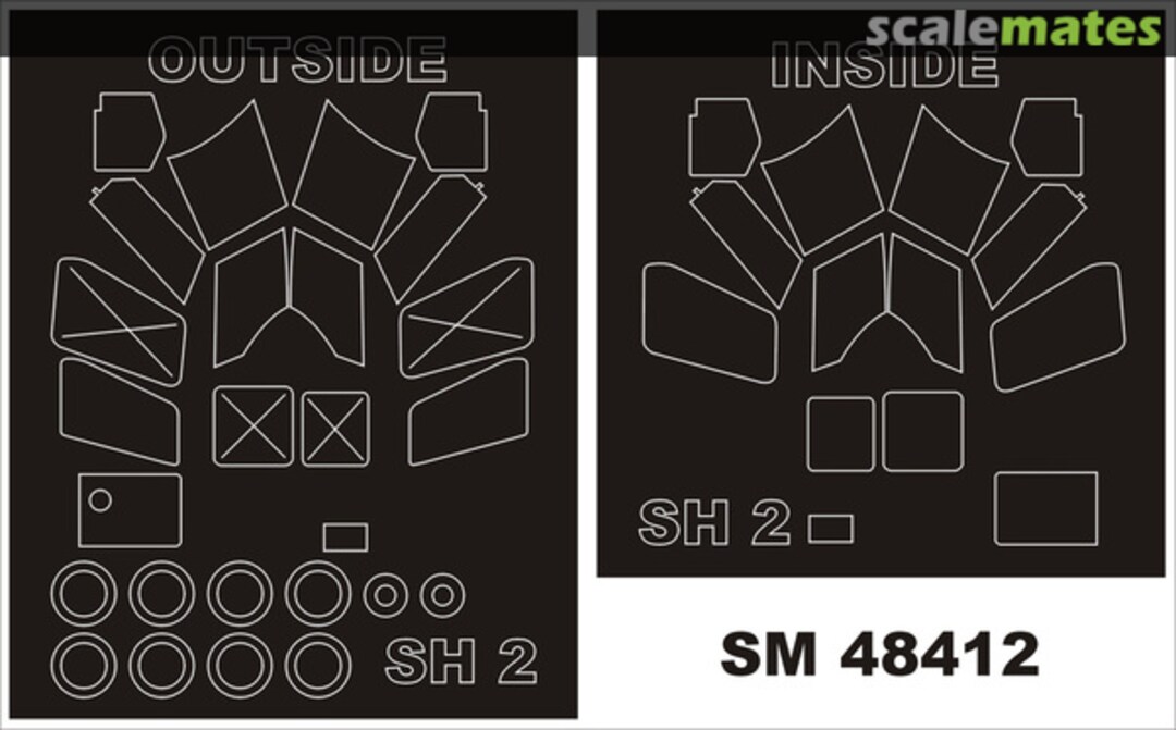 Boxart Kaman SH-2F Seasprite SM48412 Montex