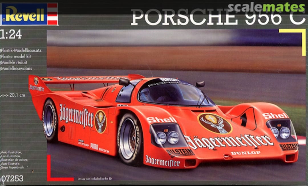 Boxart Porsche 956 C 07253 Revell