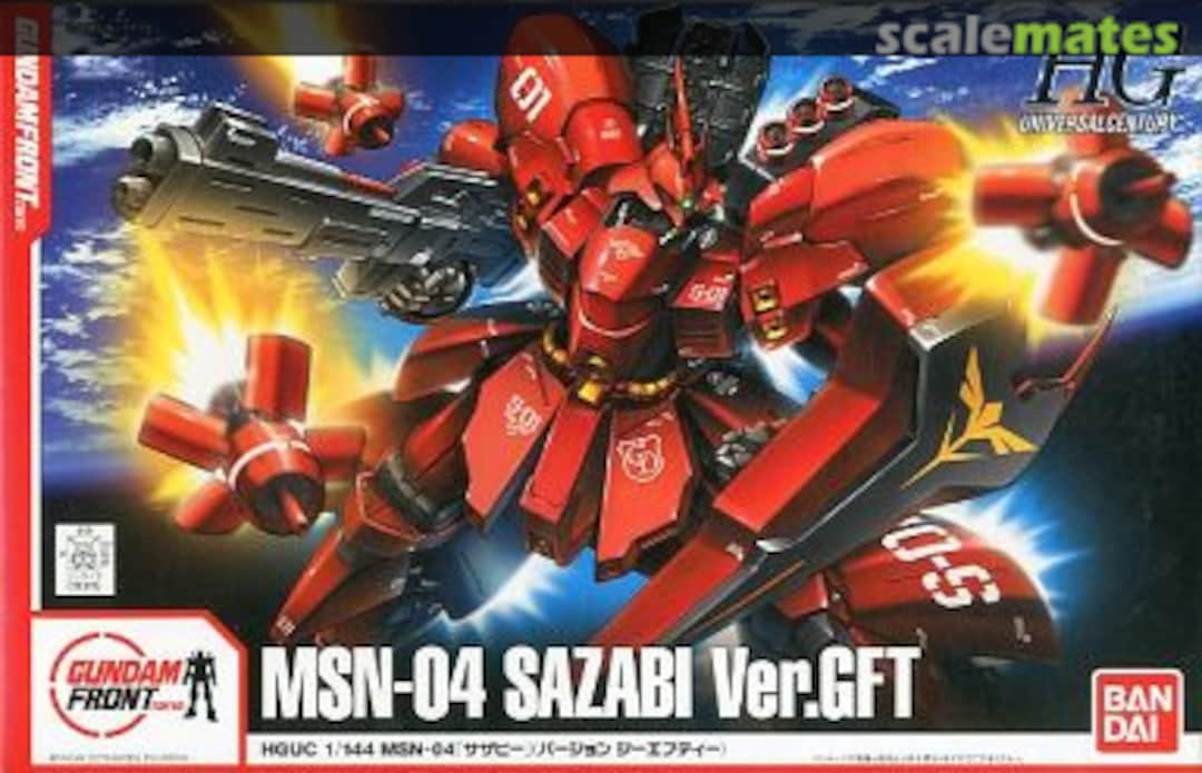 Boxart MSN-04 Sazabi Ver.GFT 0183115 Bandai