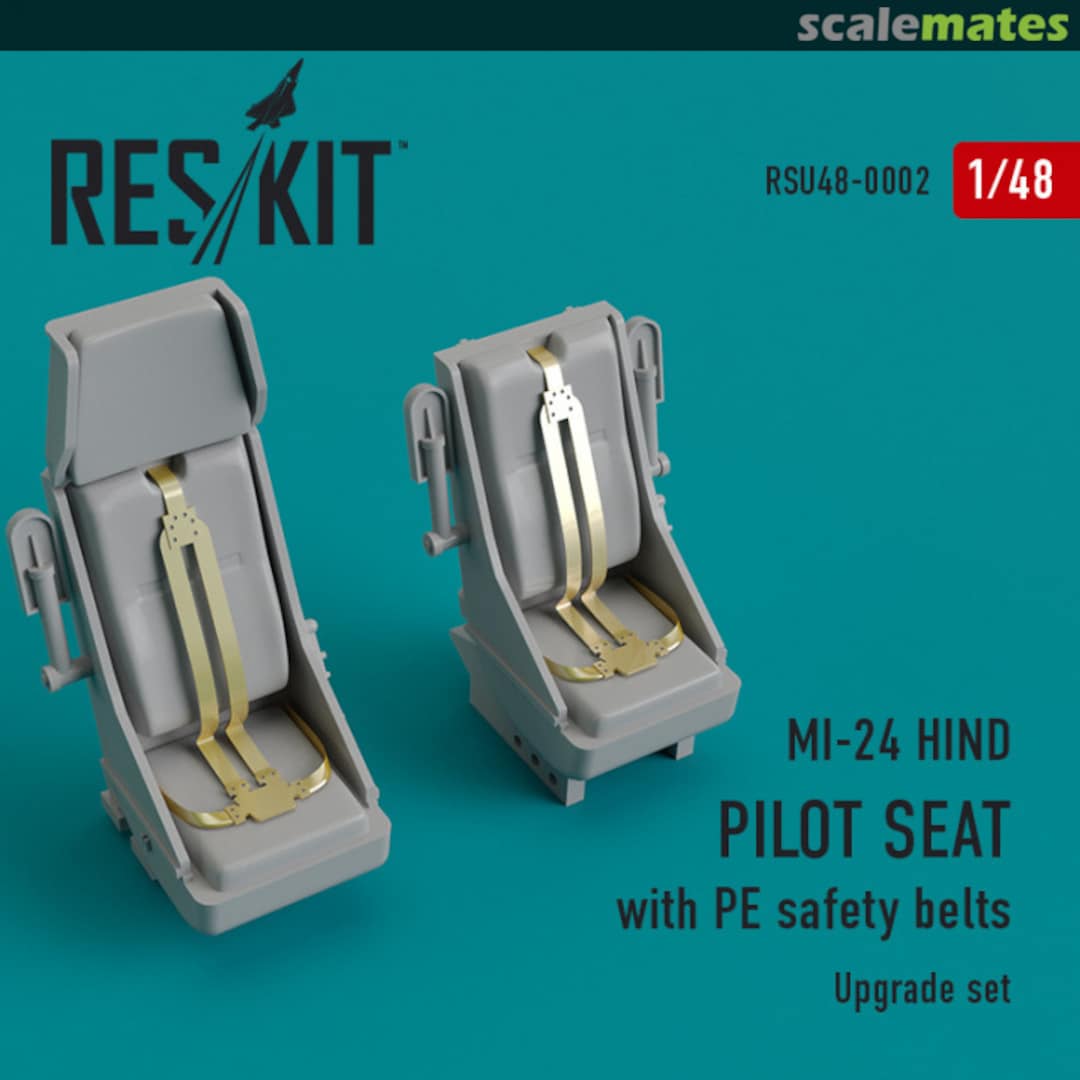 Boxart Mi-24 Hind - Pilot Seats RSU48-0002 ResKit