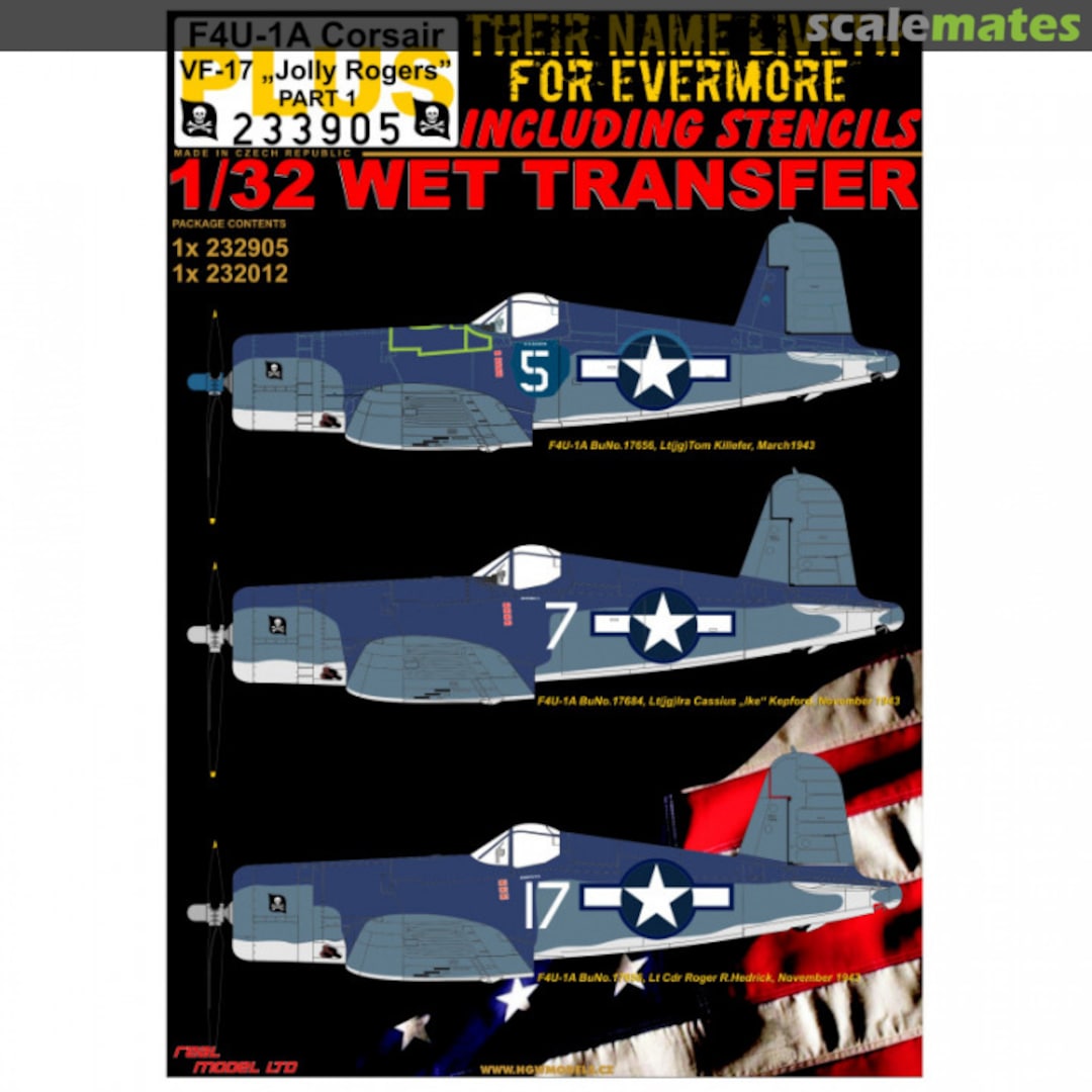 Boxart F4U-1A Corsair 233905 HGW Models