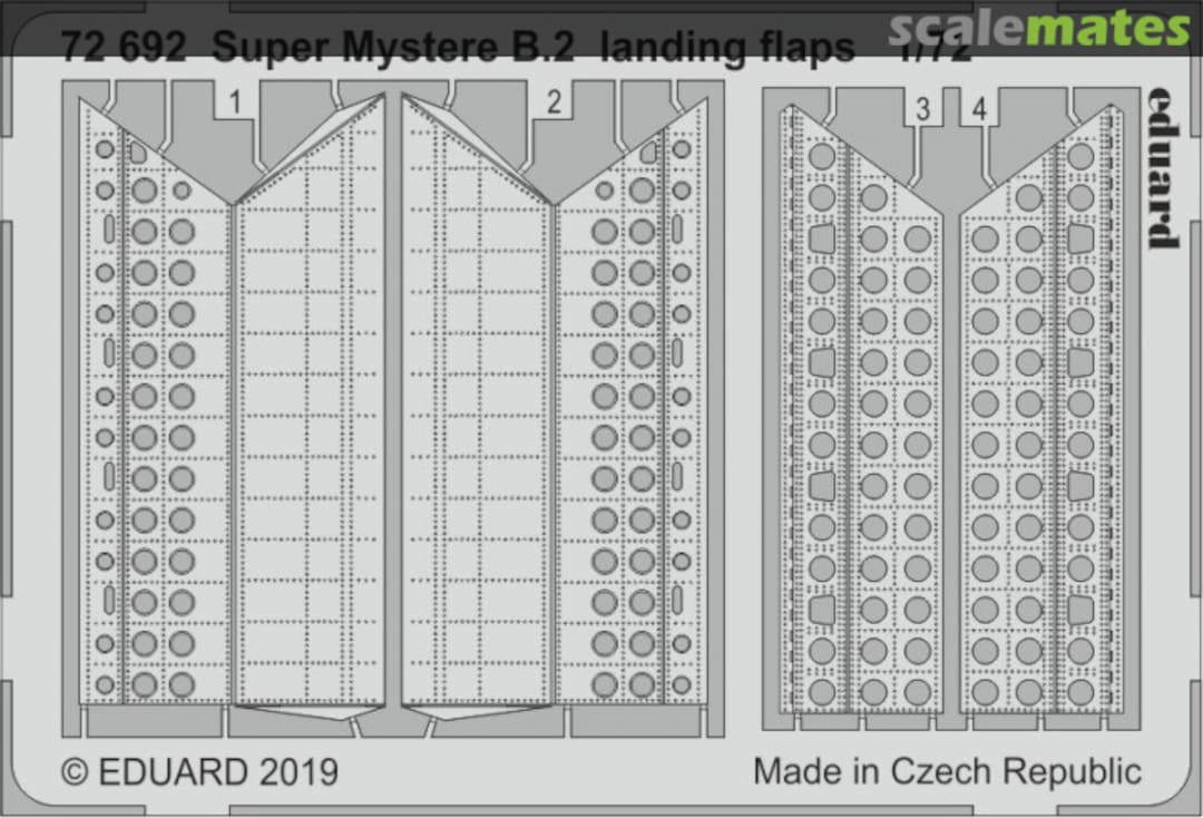 Boxart Super Mystere B.2 - Landing Flaps 72692 Eduard