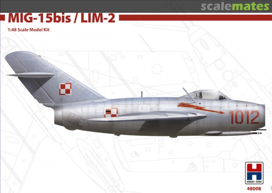 Boxart MiG-15bis / Lim-2 48008 Hobby 2000