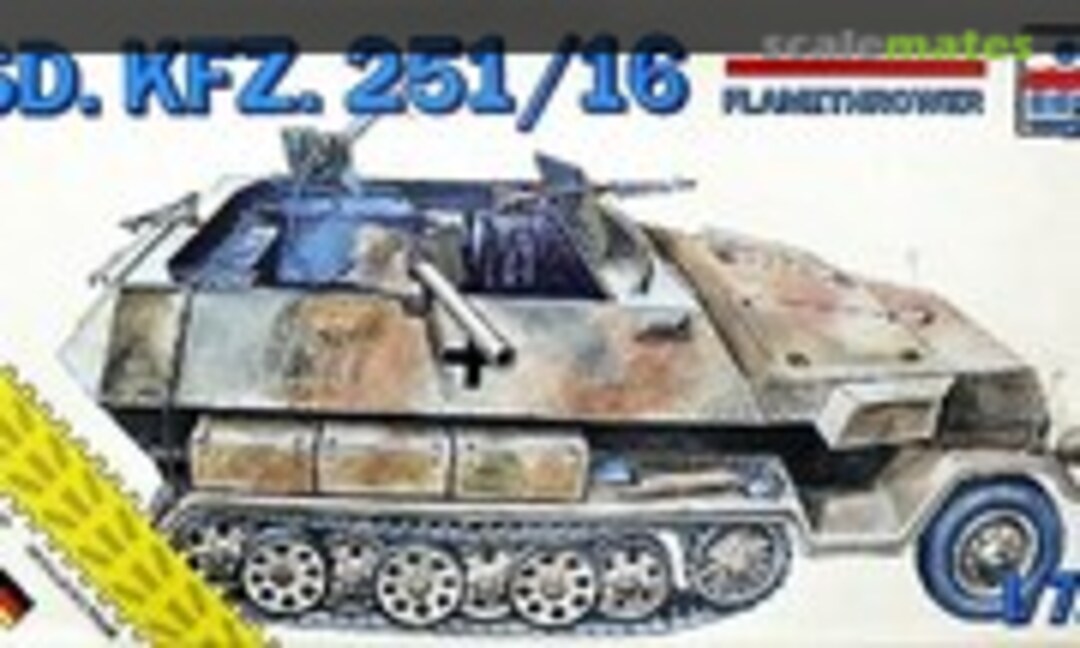 1:72 Sd. Kfz. 251/16 Flamethrower (ESCI/ERTL 8346)