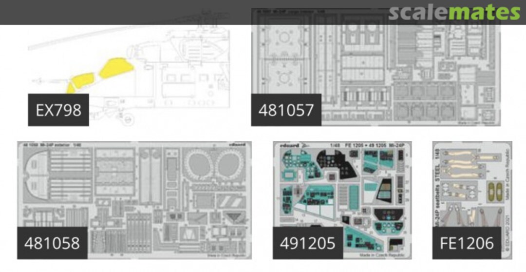 Contents Mi-24P BIG49305 Eduard