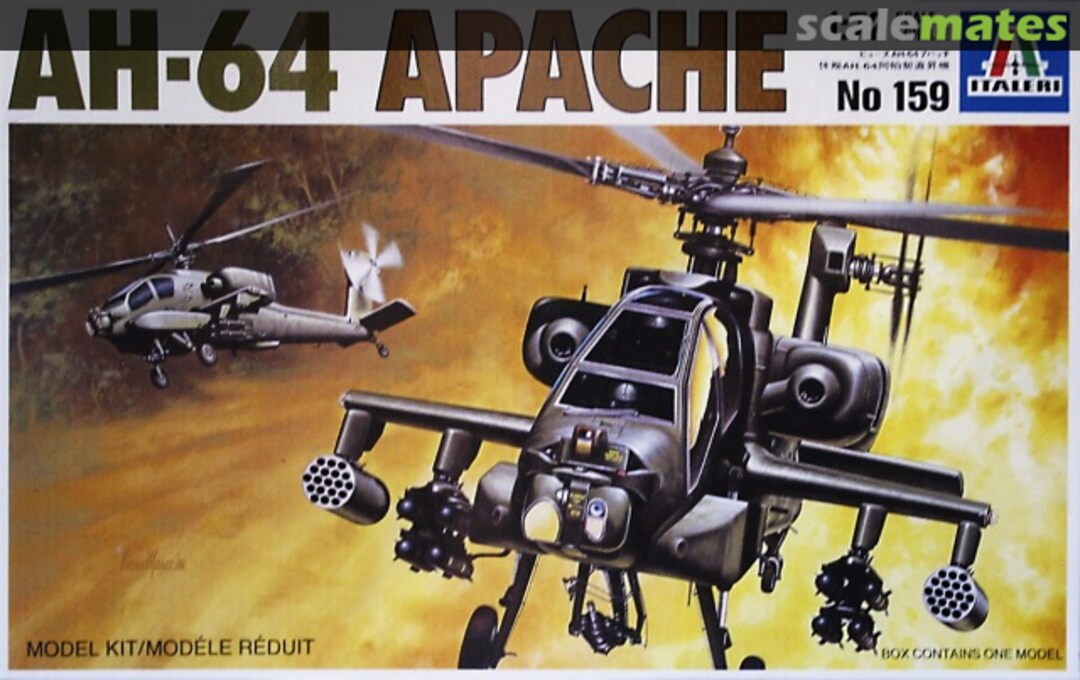 Boxart AH-64 Apache 159 Italeri