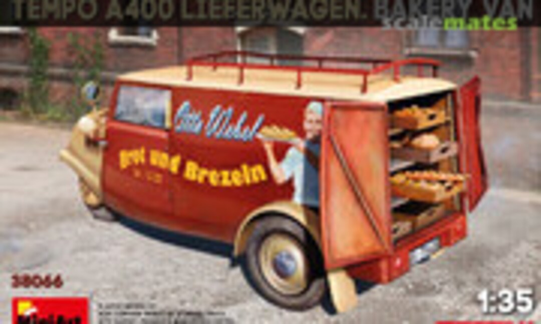 1:35 Tempo A400 Lieferwagen. Bakery Van (MiniArt 38066)