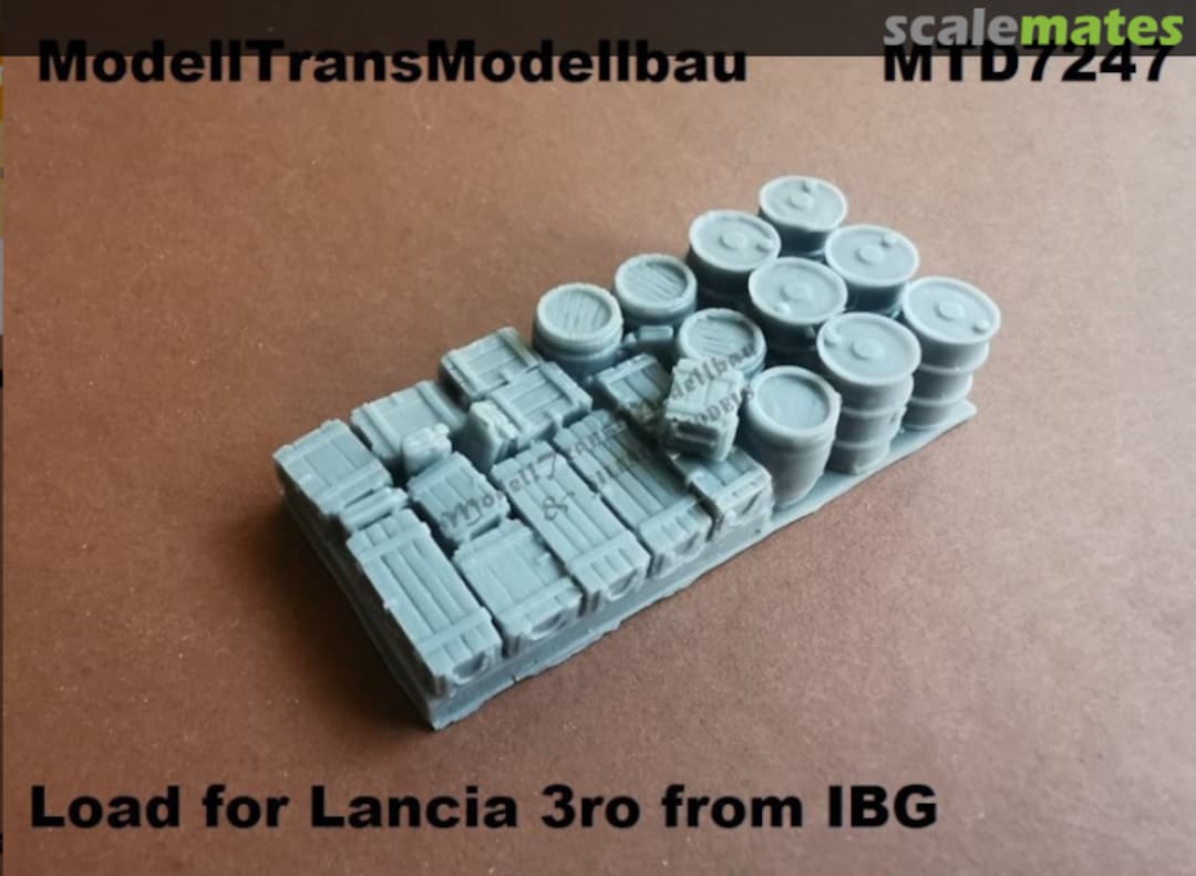 Boxart load for Lancia 3RO MTD7247 Modell Trans Modellbau