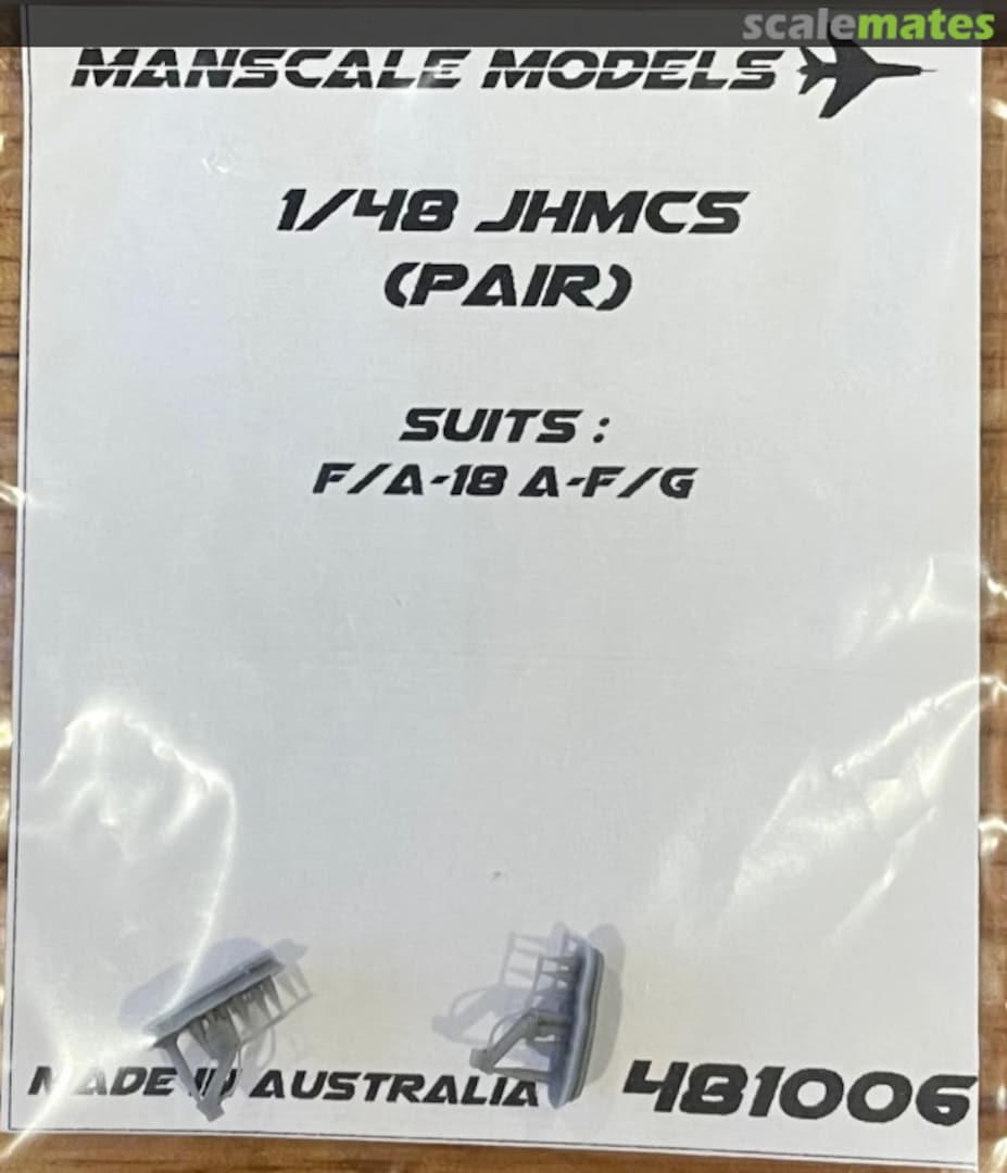 Boxart JHMCS (Pair) 481006 Manscale Models