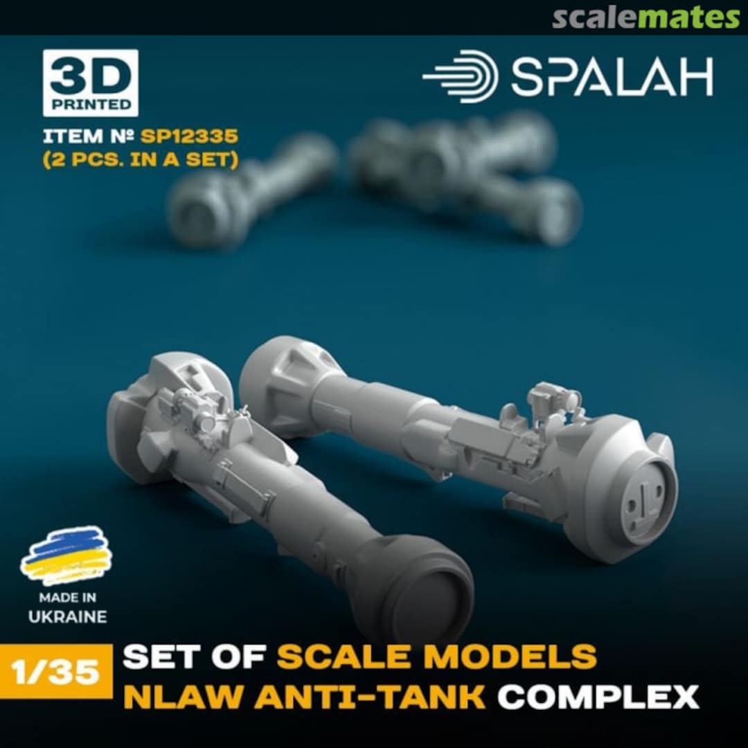 Boxart NLAW anti-tank complex, (2 pcs.) SP12335 Spalah