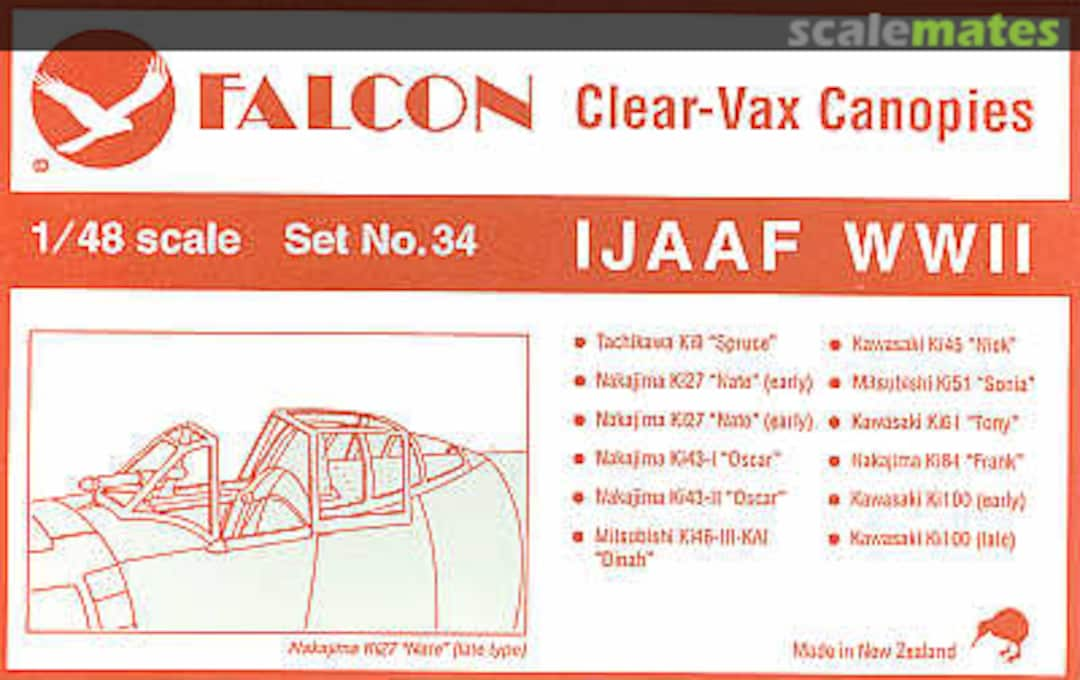 Boxart IJAAF WWII 34 Falcon