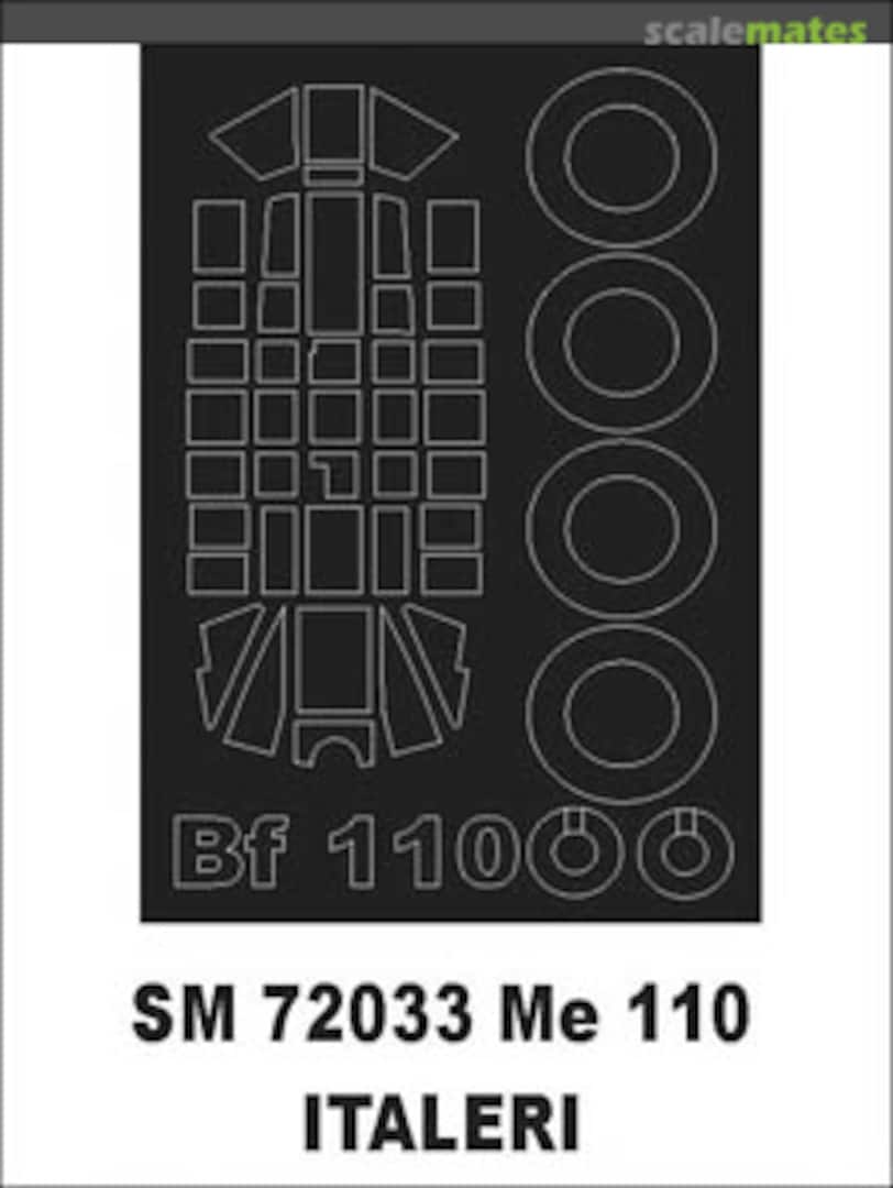 Boxart Messerschmitt Bf 110G SM72033 Montex