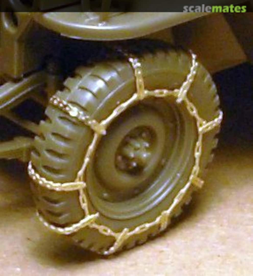 Boxart Tyre chains for WWII Jeep AVM35008 Minor