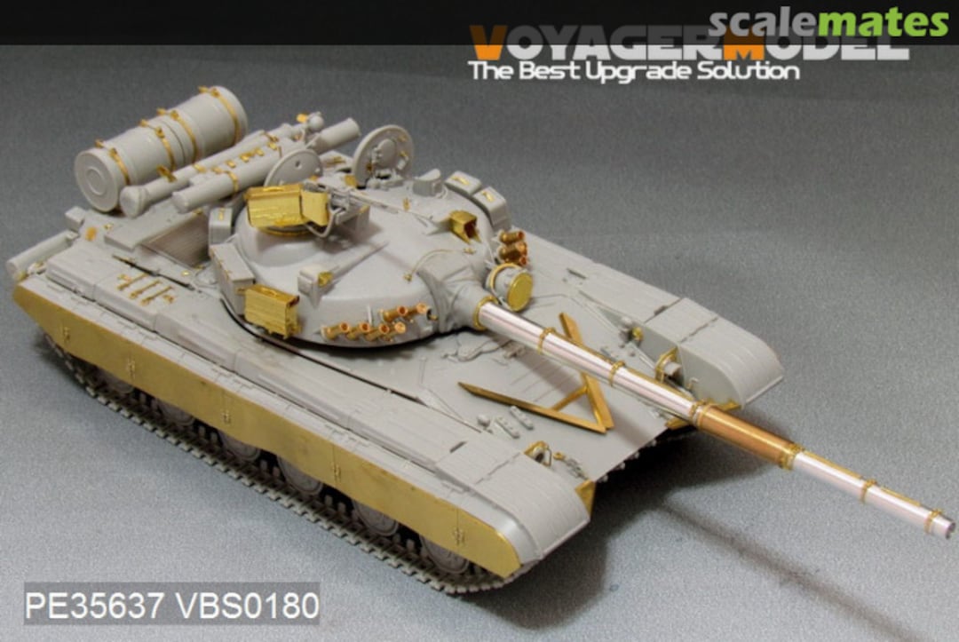 Boxart T-64A Mod.1981 MBT Detail Set (Smoke Dischargers Included) PE35637 Voyager Model