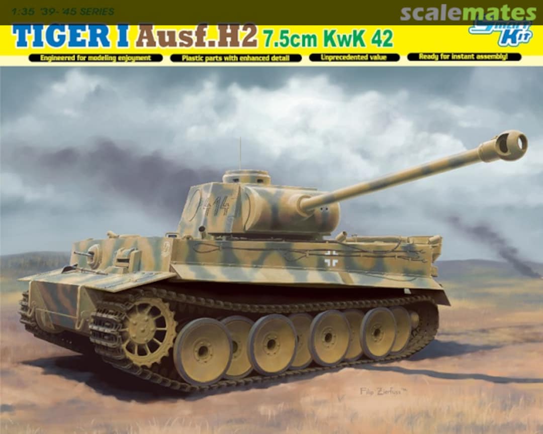 Boxart Tiger I Ausf.H2 6683 Dragon