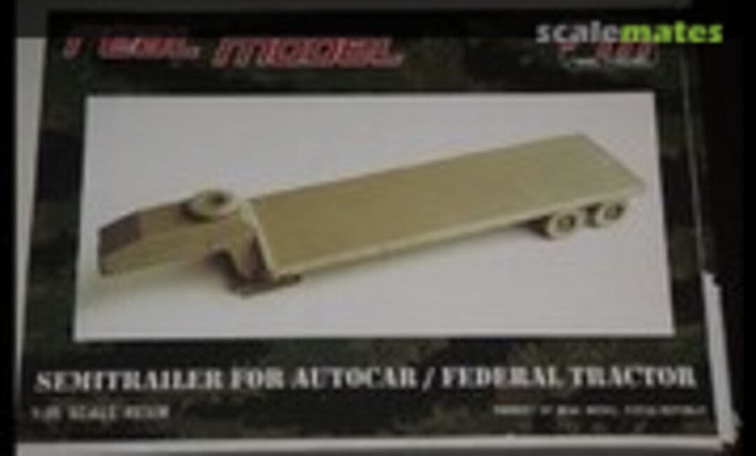 1:35 semi-trailer for Autocar /Federal tractor trucks (Real Model RM35079)