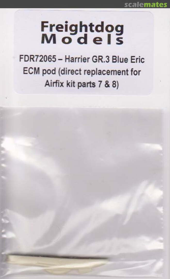 Boxart Harrier GR.3 Blue Eric ECM pod FDR72065 Freightdog Models