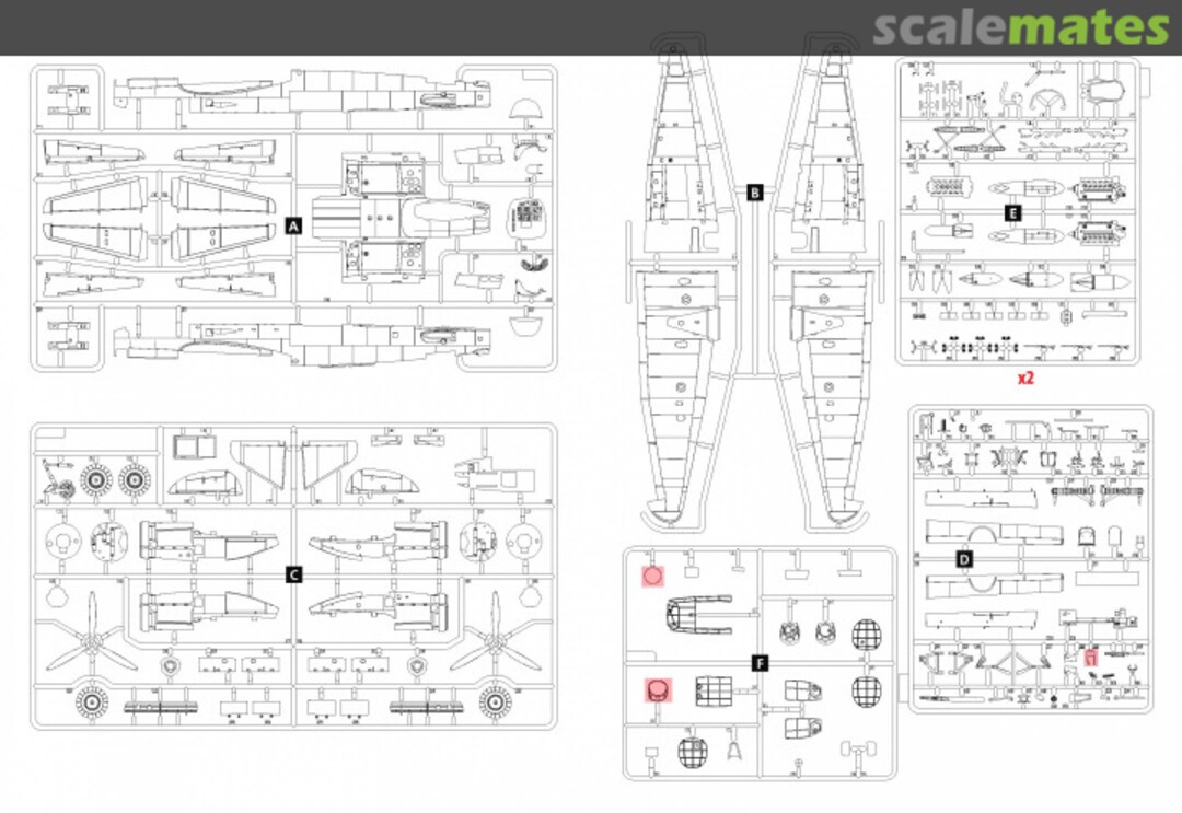 Contents Ju 88A-5 48232 ICM