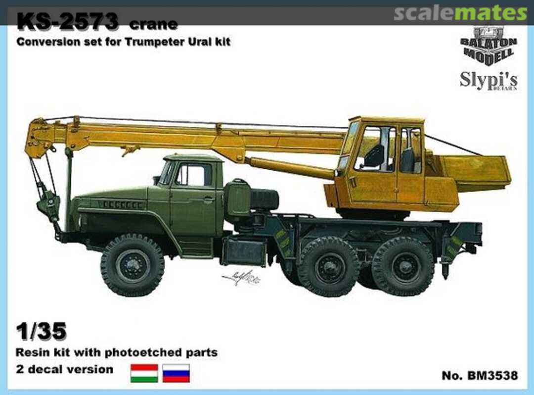 Boxart KS-2573 crane BM3538 Balaton Modell